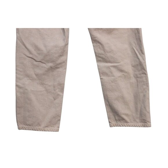NWT American Eagle Jeans Size 8 / 29 High Rise Mom Straight Beige Denim Preppy - Picture 11 of 15